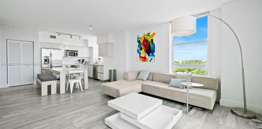 Кондоминиум с 1 спальней в Майами, Флорида № 1965411