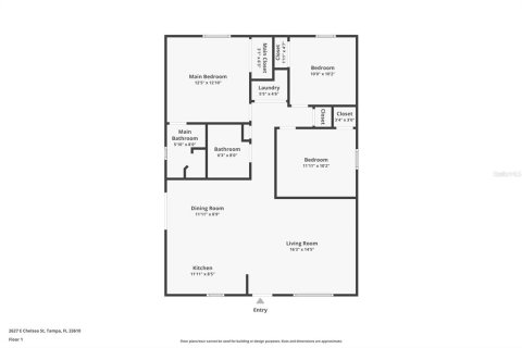 House in Tampa, Florida 3 bedrooms, 111.48 sq.m. № 1913498 - photo 16