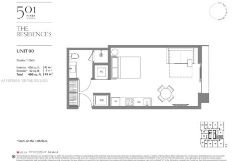 Condominio en venta en Miami, Florida, 42.36 m2 № 2044428 - foto 4