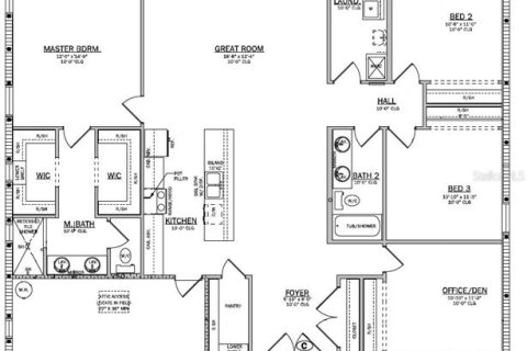 Casa en venta en Orlando, Florida, 4 dormitorios, 176.51 m2 № 1913315 - foto 2