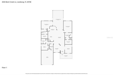 Villa ou maison à vendre à Leesburg, Floride: 3 chambres, 238.29 m2 № 2123580 - photo 7