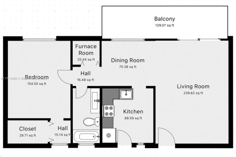 Condo in Aventura, Florida, 1 bedroom  № 1699364 - photo 15