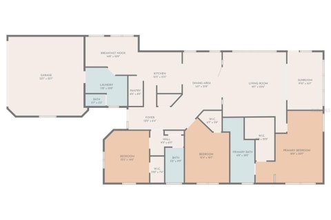 Villa ou maison à vendre à Weeki Wachee, Floride: 3 chambres, 231.42 m2 № 1650332 - photo 8