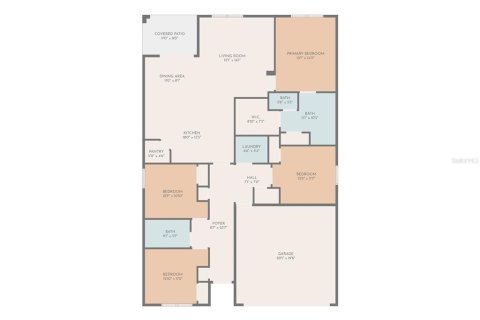House in Spring Hill, Florida 4 bedrooms, 168.34 sq.m. № 1517155 - photo 4