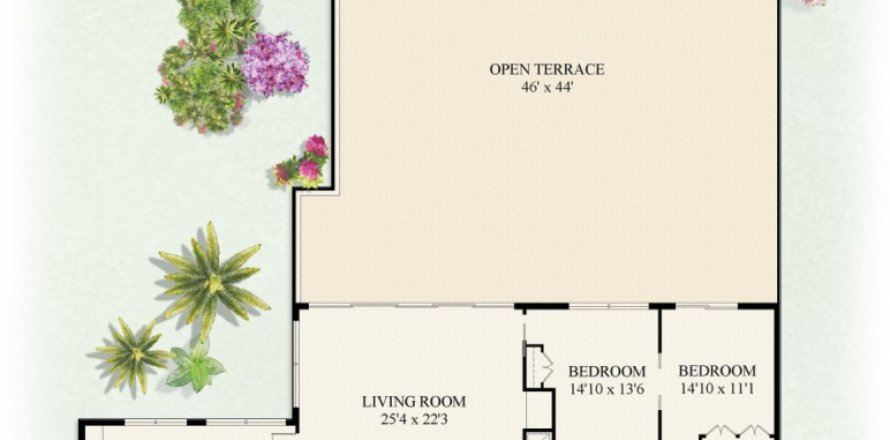 Condominio en Palm Beach, Florida, 3 dormitorios № 987085