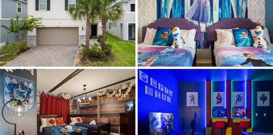 House in Davenport, Florida 5 bedrooms, 250.84 sq.m. № 2118473