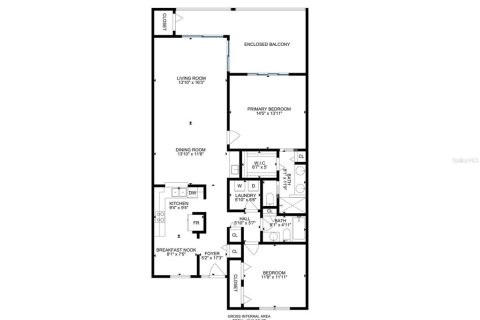 Condo in Clearwater, Florida, 2 bedrooms  № 1909212 - photo 2