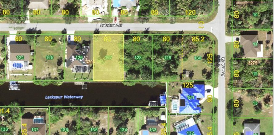 Terreno en Port Charlotte, Florida № 1568054