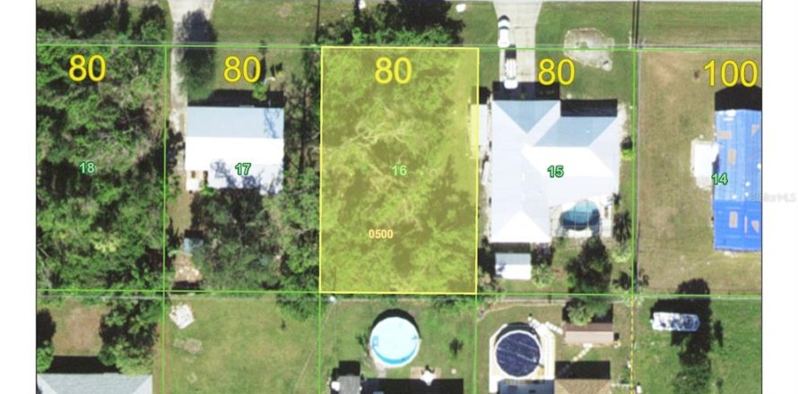 Land in Port Charlotte, Florida № 2165818