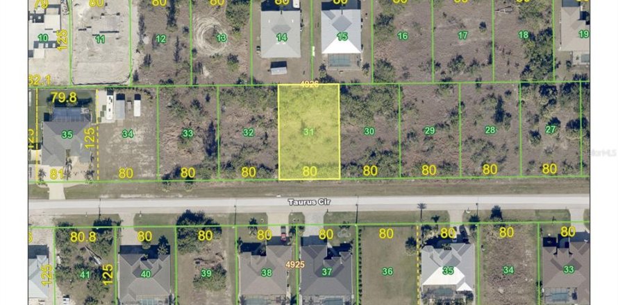 Terrain à Port Charlotte, Floride № 2195517