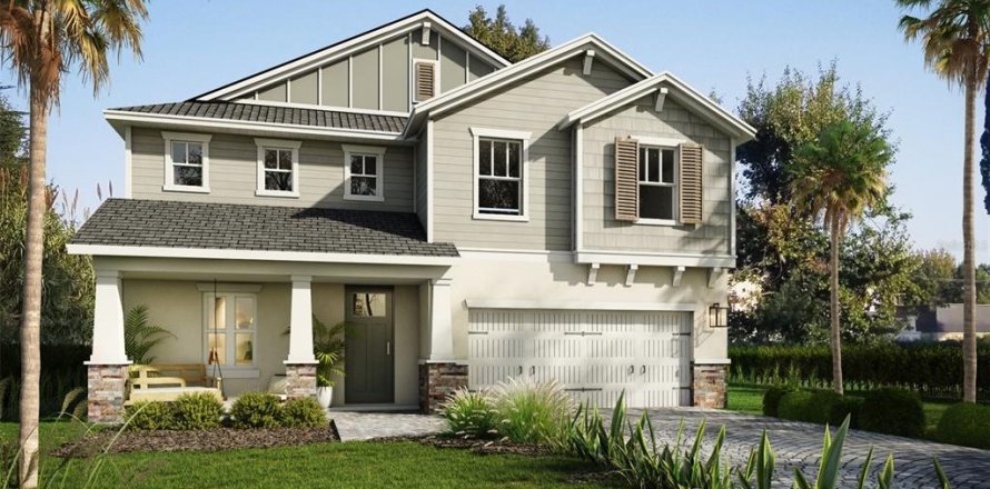 House in Orlando, Florida 4 bedrooms, 231.61 sq.m. № 1757699