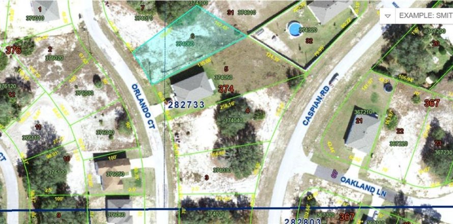Land in Kissimmee, Florida № 2160637