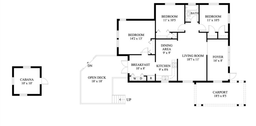 Casa en West Palm Beach, Florida 3 dormitorios, 116.31 m2 № 1128901