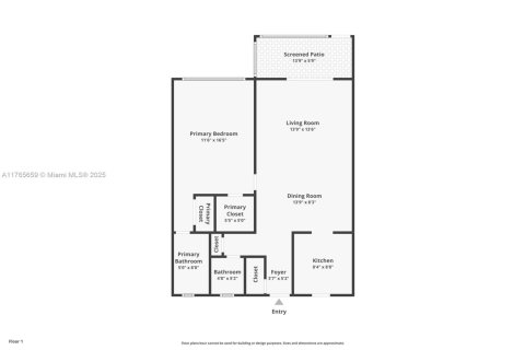 Condominio en venta en Hallandale Beach, Florida, 1 dormitorio, 74.88 m2 № 2020604 - foto 22
