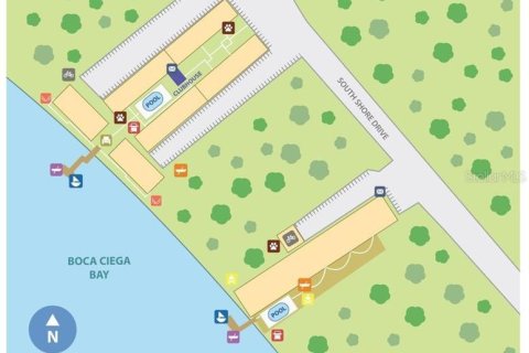 Снять в аренду квартиру в Южная Пасадена, Флорида 2 комнаты, 55.46м2, № 1803656 - фото 13