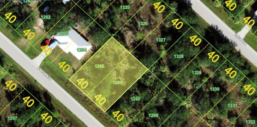 Terreno en Punta Gorda, Florida № 2226548