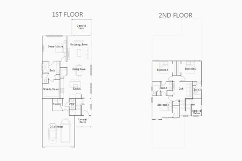 Townhouse floor plan «211SQM CHLOE», 4 bedrooms in HEATH PRESERVE