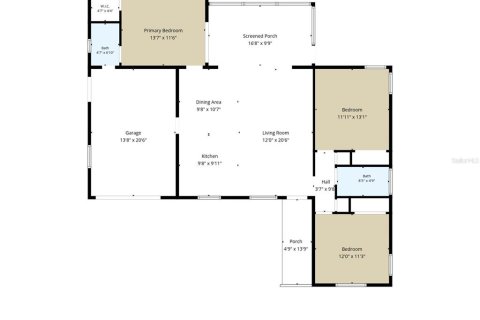 Villa ou maison à vendre à Saint Petersburg, Floride: 3 chambres, 110.74 m2 № 2236519 - photo 28