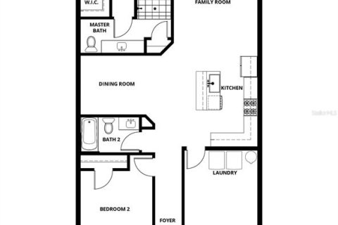 Townhouse in Poinciana, Florida 2 bedrooms, 112.23 sq.m. № 2219037 - photo 2