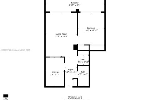 Condominio en venta en Sunny Isles Beach, Florida, 1 dormitorio, 55.56 m2 № 1891708 - foto 10