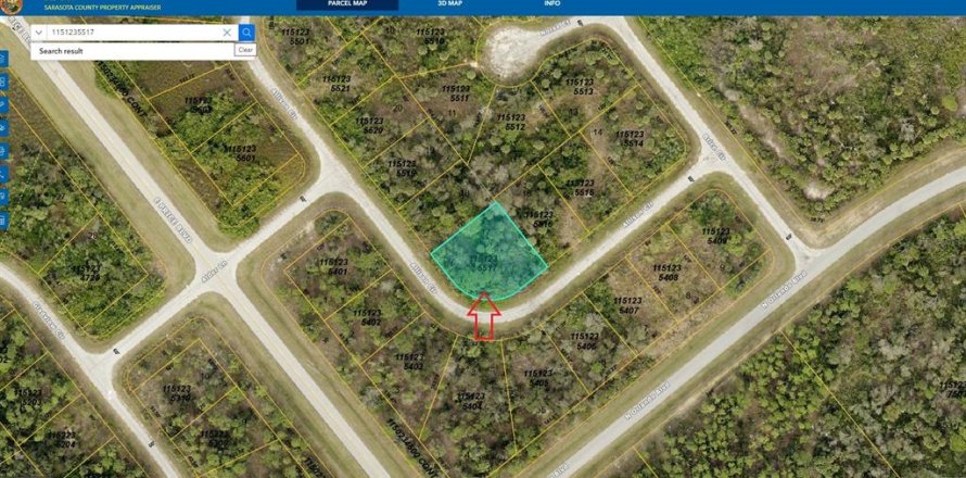 Land in North Port, Florida № 2198707