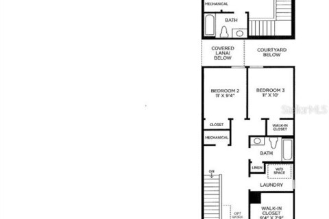 Townhouse in Winter Garden, Florida 4 bedrooms, 240.9 sq.m. № 2273124 - photo 3