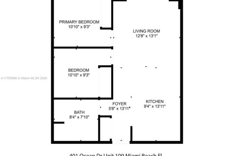 Condominio en venta en Miami Beach, Florida, 2 dormitorios, 60.85 m2 № 1502185 - foto 8