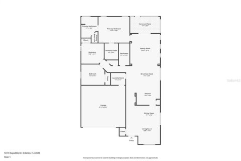 House in Orlando, Florida 3 bedrooms, 173.73 sq.m. № 1780861 - photo 4