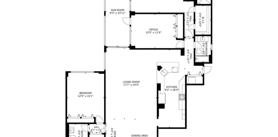 Condo in Pompano Beach, Florida, 3 bedrooms  № 1132778