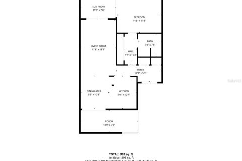 Condo in Indian Rocks Beach, Florida, 1 bedroom № 2229179 - photo 2