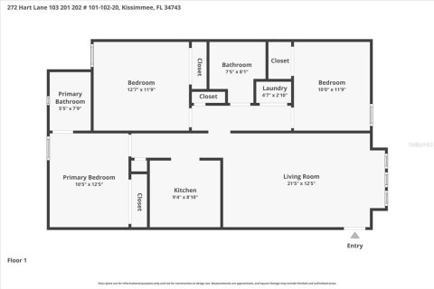 Immobilier commercial à vendre à Kissimmee, Floride: 603.49 m2 № 2234616 - photo 2