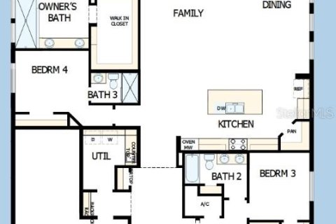 Villa ou maison à vendre à Venice, Floride: 4 chambres, 250.56 m2 № 1900850 - photo 3