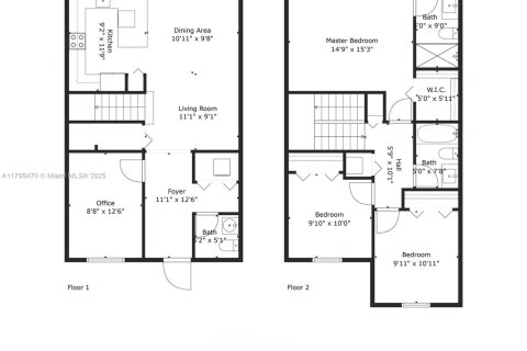 Townhouse in Miami, Florida 4 bedrooms, 137.77 sq.m. № 1726685 - photo 28