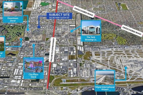 Propiedad comercial en venta en Doral, Florida № 2090780 - foto 14