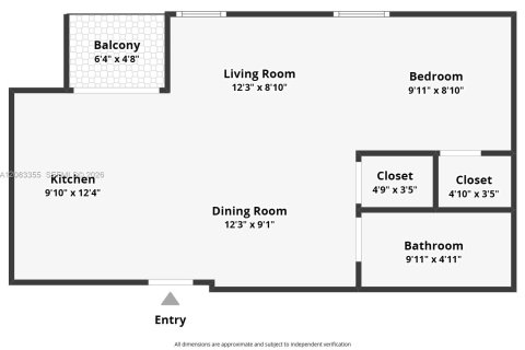 Copropriété à louer à Miami, Floride: 1 chambre, 52.4 m2 № 2352080 - photo 18