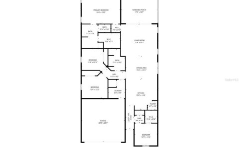 Купить виллу или дом в Оберндейл, Флорида 8 комнат, 184.97м2, № 2147802 - фото 30