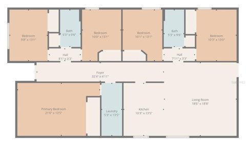Casa en venta en Tampa, Florida, 5 dormitorios, 154.5 m2 № 2210218 - foto 23
