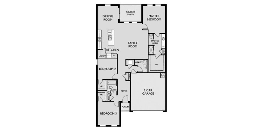Adosado en SUNBROOKE en Saint Cloud, Florida 3 dormitorios, 164 m2 № 102805