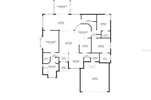 Купить виллу или дом в Даннеллон, Флорида 9 комнат, 188.31м2, № 1900890 - фото 29