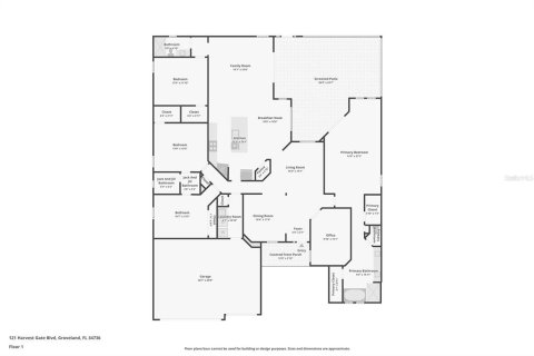 Villa ou maison à vendre à Groveland, Floride: 4 chambres, 261.06 m2 № 2427453 - photo 29