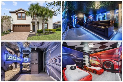 House in Kissimmee, Florida 9 bedrooms, 407.93 sq.m. № 1776641 - photo 1