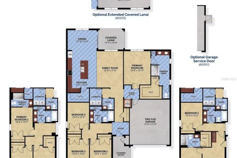 Купить виллу или дом в Деланд, Флорида 7 комнат, 211.91м2, № 2239516 - фото 7