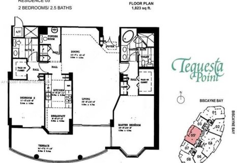 Купить кондоминиум в Майами, Флорида 2 спальни, 143.07м2, № 1703486 - фото 6