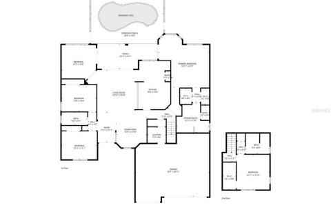 House in BELLALAGO in Kissimmee, Florida 5 bedrooms, 261.33 sq.m. № 2221885 - photo 24