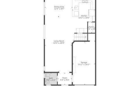 Townhouse in Tampa, Florida 3 bedrooms, 159.79 sq.m. № 1870430 - photo 1