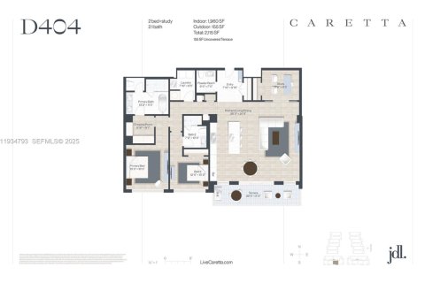 Купить кондоминиум в Джуно-Бич, Флорида 6 комнат, 182.09м2, № 1992950 - фото 2
