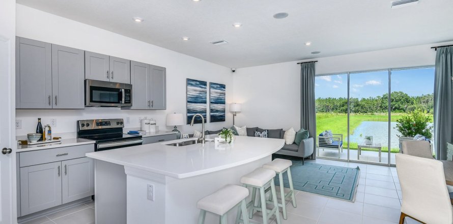 Таунхаус в THE TOWNHOMES AT SKYE RANCH в Сарасота, Флорида 3 спальни, 128м2 № 192136