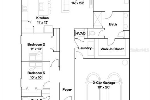 House in Wimauma, Florida 4 bedrooms, 179.77 sq.m. № 2097565 - photo 15