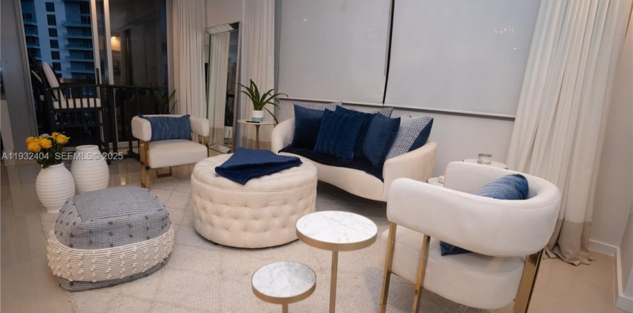 Кондоминиум с 1 спальней в Майами, Флорида № 1991759