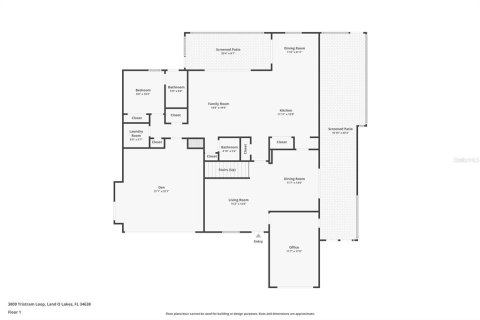 House in Land O' Lakes, Florida 4 bedrooms, 333.89 sq.m. № 1875964 - photo 7